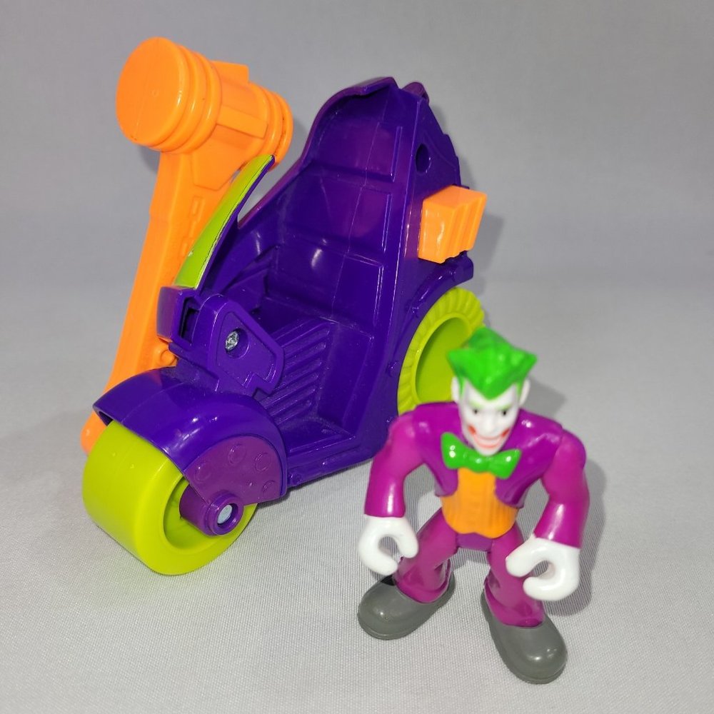 Imaginext DC Super Friends Batman Joker Motorcycle by Fisher-Price